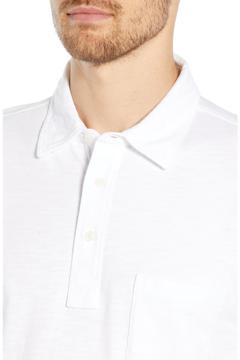 Sunwashed Regular Fit Polo, Alternate, color, WHITE