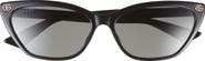 Gucci 58mm Cat Eye Sunglasses