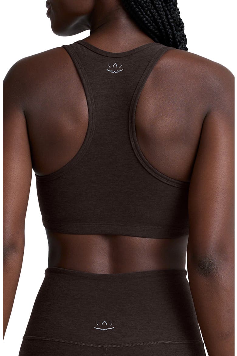 Lift Your Spirits Sports Bra, Alternate, color, DARK CHOCOLATE HEATHER