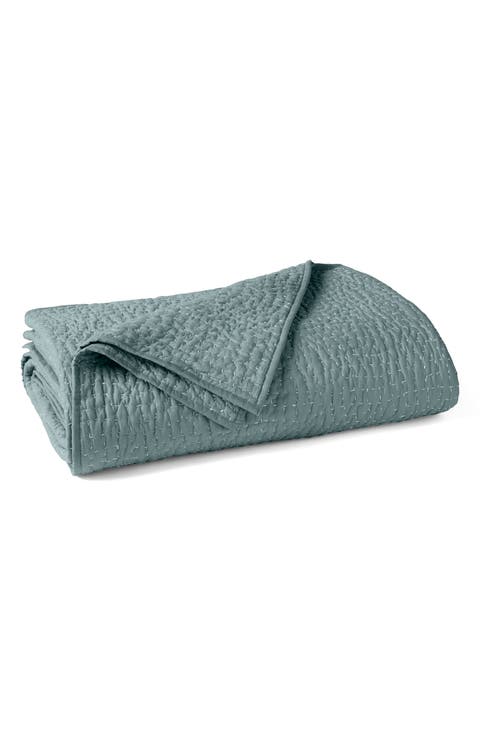 Pebbled Handstitched Organic Cotton Quilt