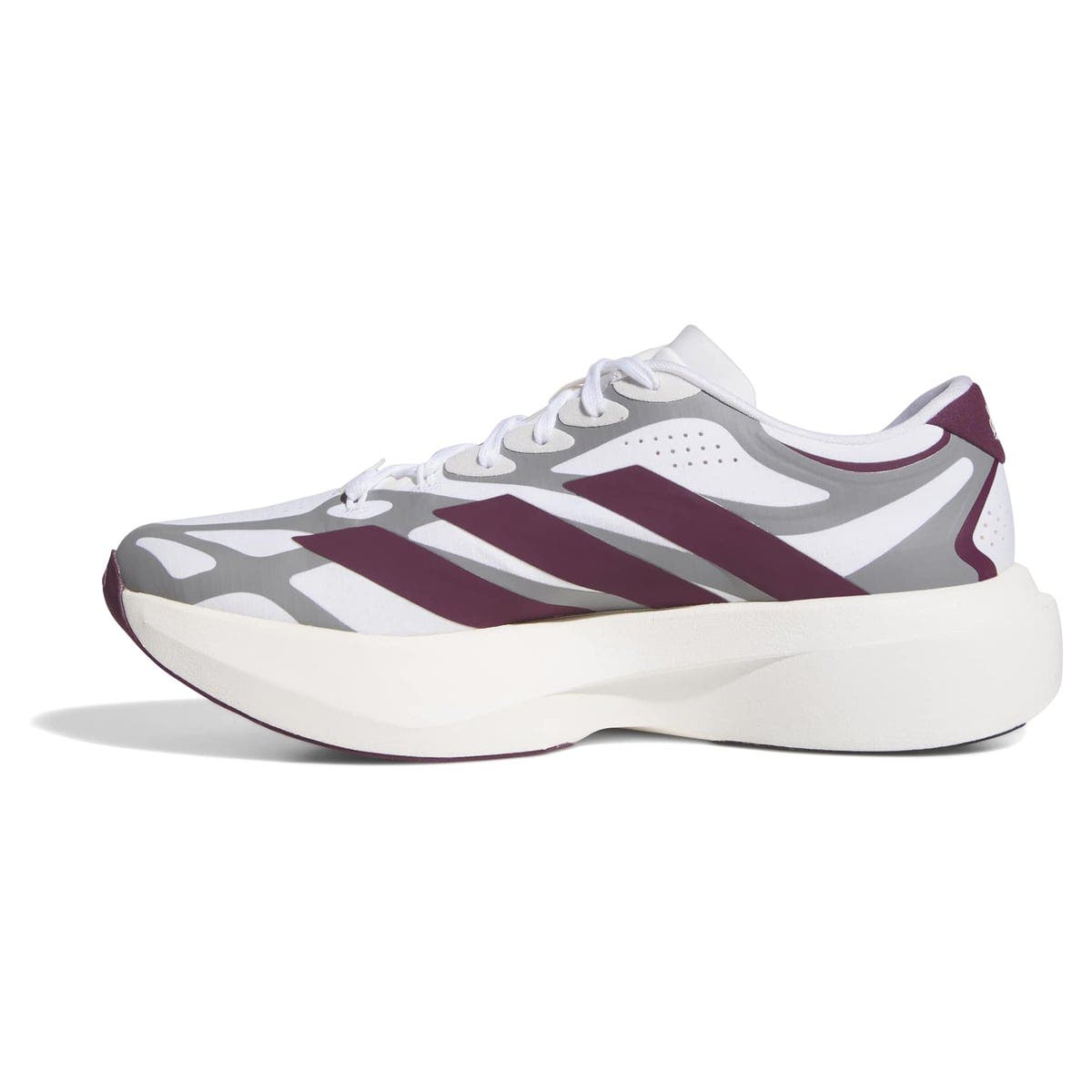Unisex adidas  White Mississippi State Bulldogs Adizero EVO SL EXO Sneakers, Alternate, color, White