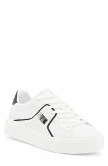 Roberto Cavalli Metal Logo Low Top Sneaker