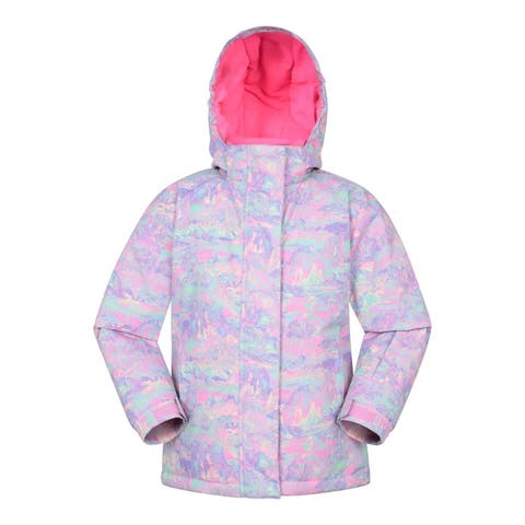 Childrens/Kids Snowdrop Watercolour Ski Jacket