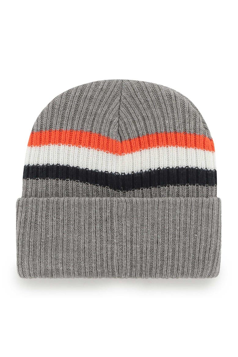 Men's '47 Charcoal Philadelphia Flyers Highline Cuffed Knit Hat, Alternate, color, Charcoal