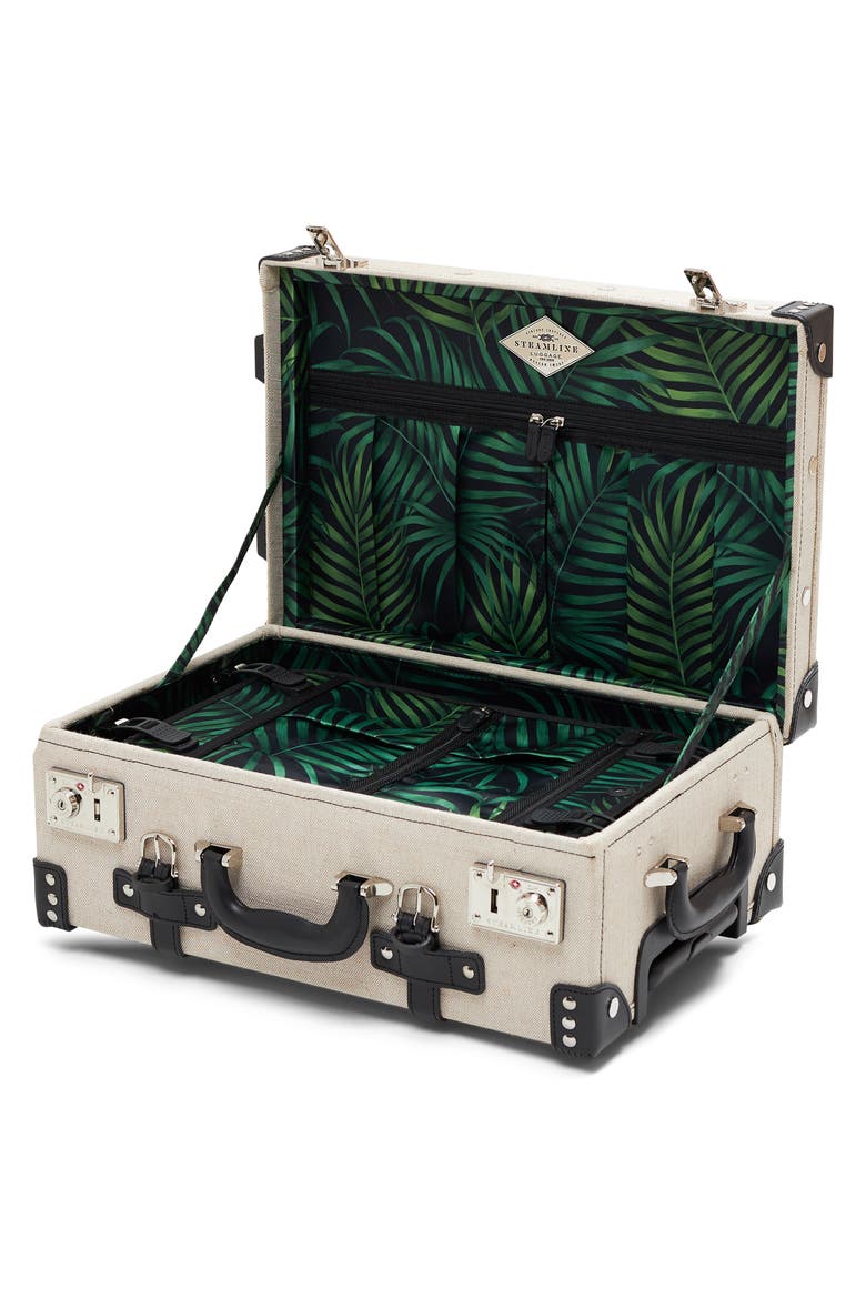 The Editor 20-Inch Rolling Carry-On, Alternate, color, BLACK