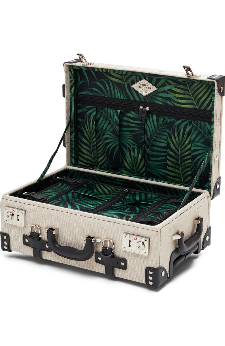 SteamLine Luggage The Editor 20-Inch Rolling Carry-On, Alternate, color,