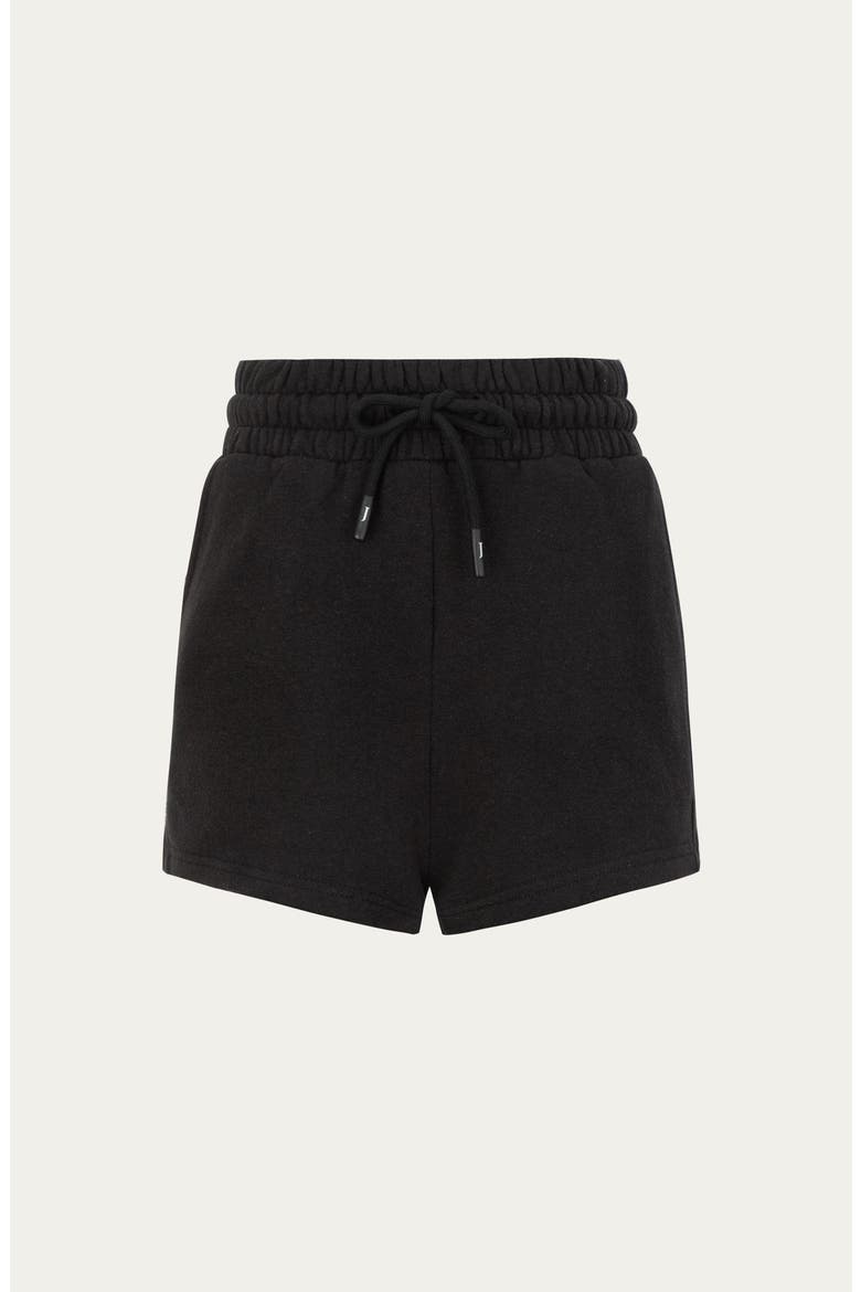 Hemp Essentials Fleece Shorts, Alternate, color, black
