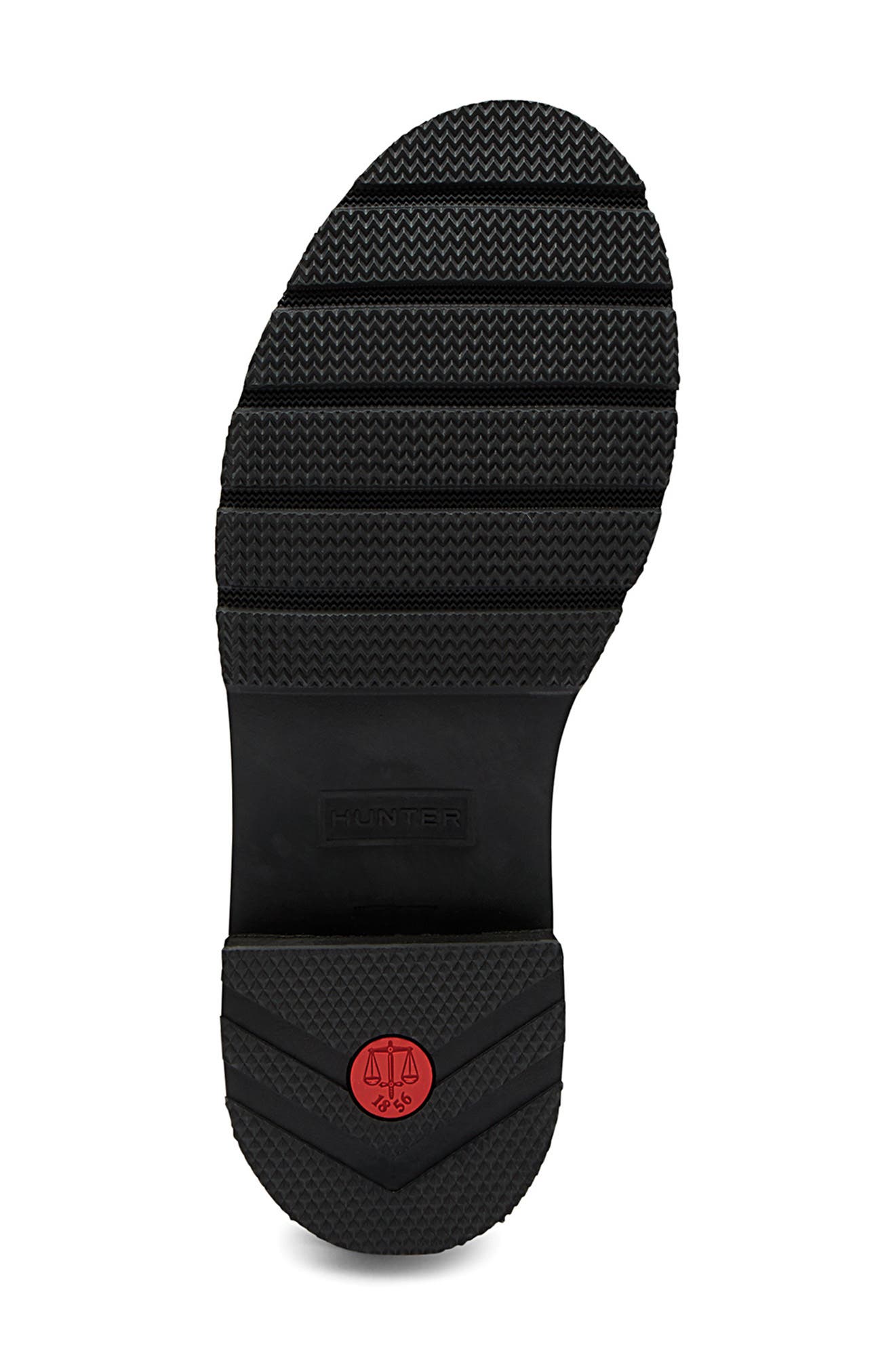 Hunter Moc Toe Waterproof Chelsea Rain Boot, Alternate, color, 