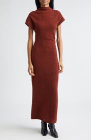 Proenza Schouler Abie Boiled Knit Sweater Dress