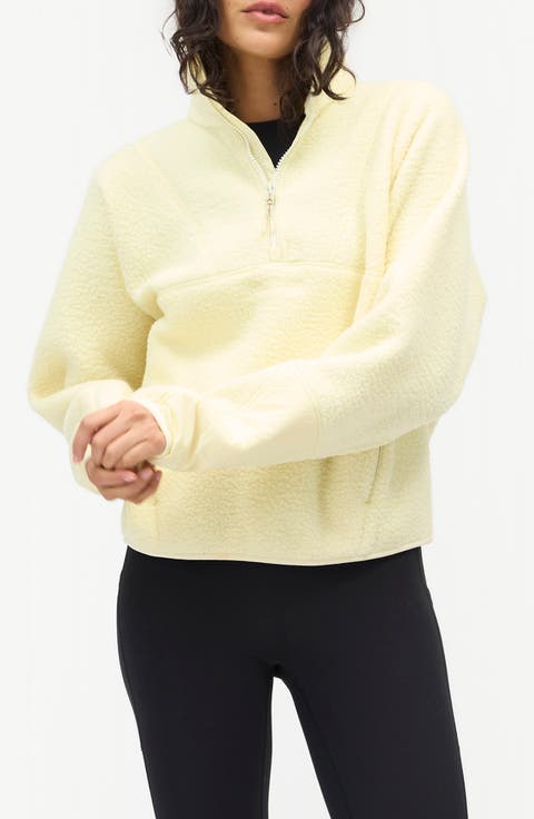 Pieper Water Repellent Recycled Polyester Fleece Quarter Zip Top
