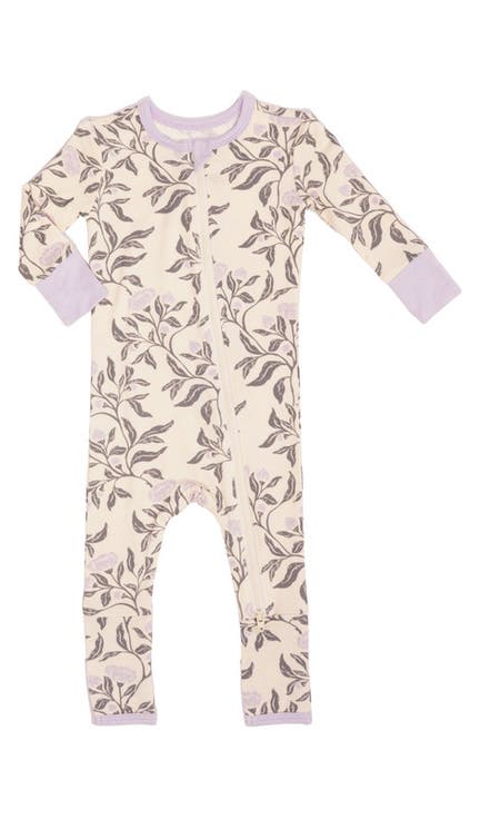 Convertible Romper Fitted Long Sleeve Pajama