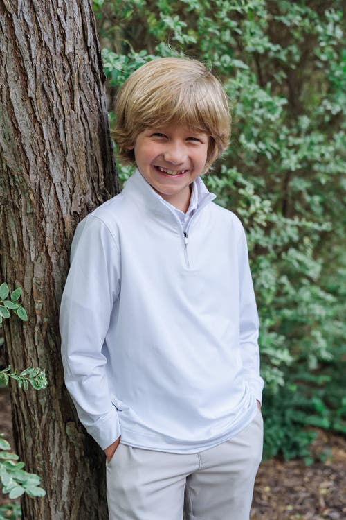 LILA AND HAYES LILA AND HAYES SAM QUARTER ZIP PULLOVER BY LH SPORT
