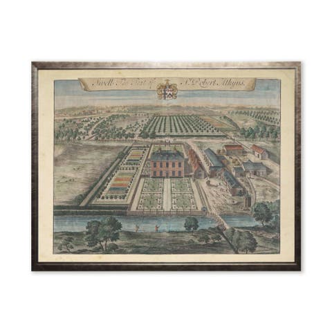 Estate Plan in Silver Frame
