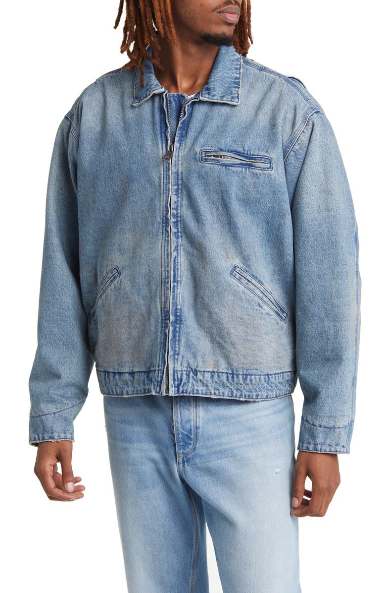 Petrol Denim Jacket