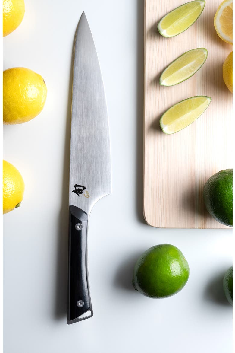 Kazahana 8-Inch Chef's Knife, Alternate, color, BLACK