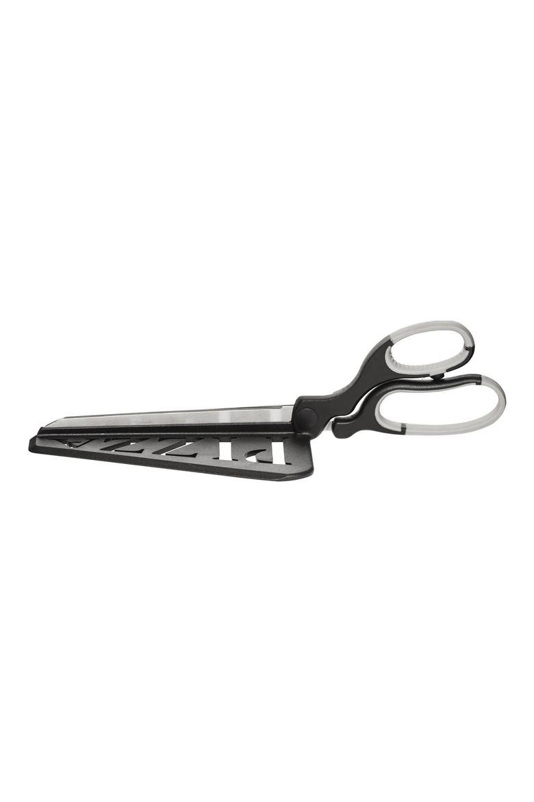 Pizza Scissors, Alternate, color, BLACK