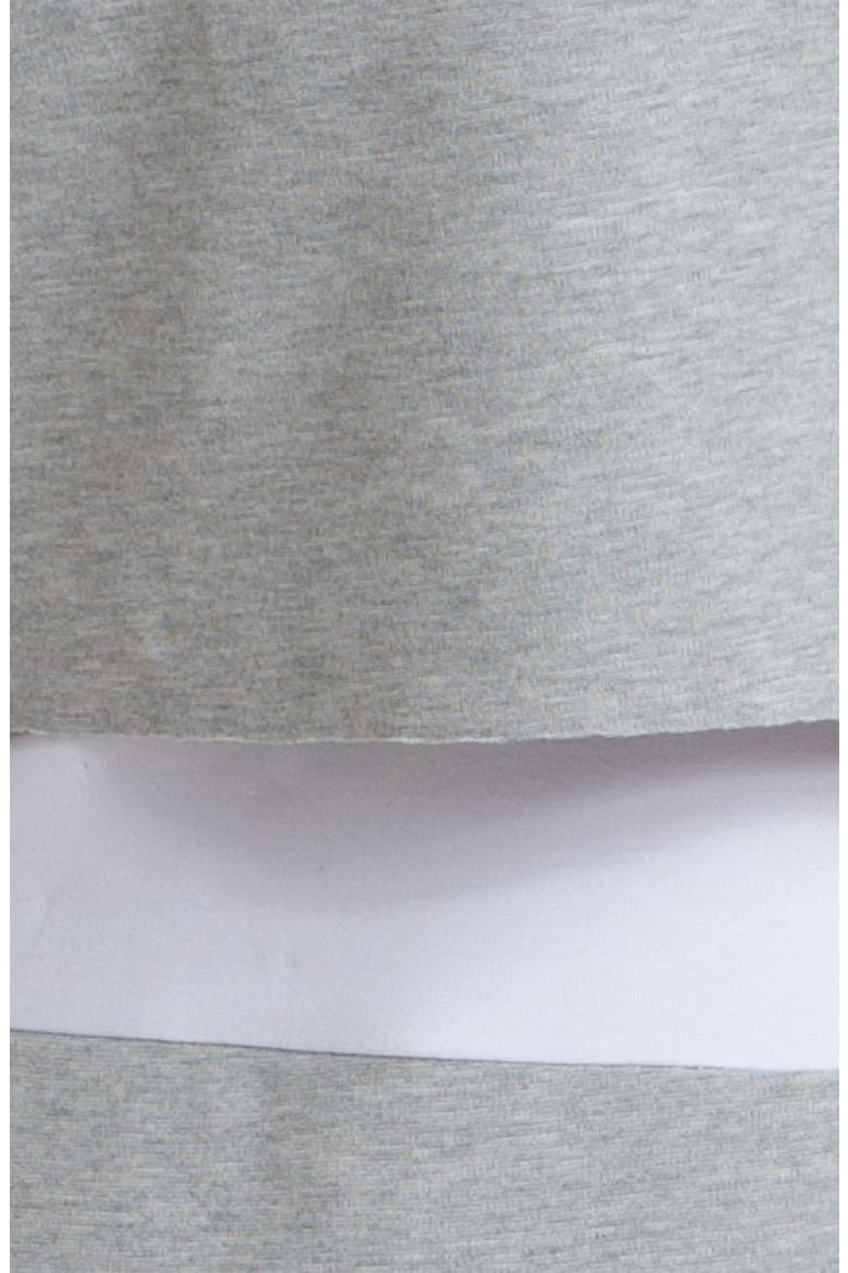 'Flight Attendant' Sleeveless Dress, Alternate, color, GREY/ WHITE