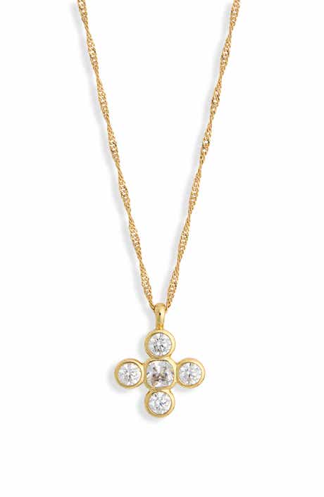 Electric Picks Kylie Cubic Zirconia Pendant Necklace
