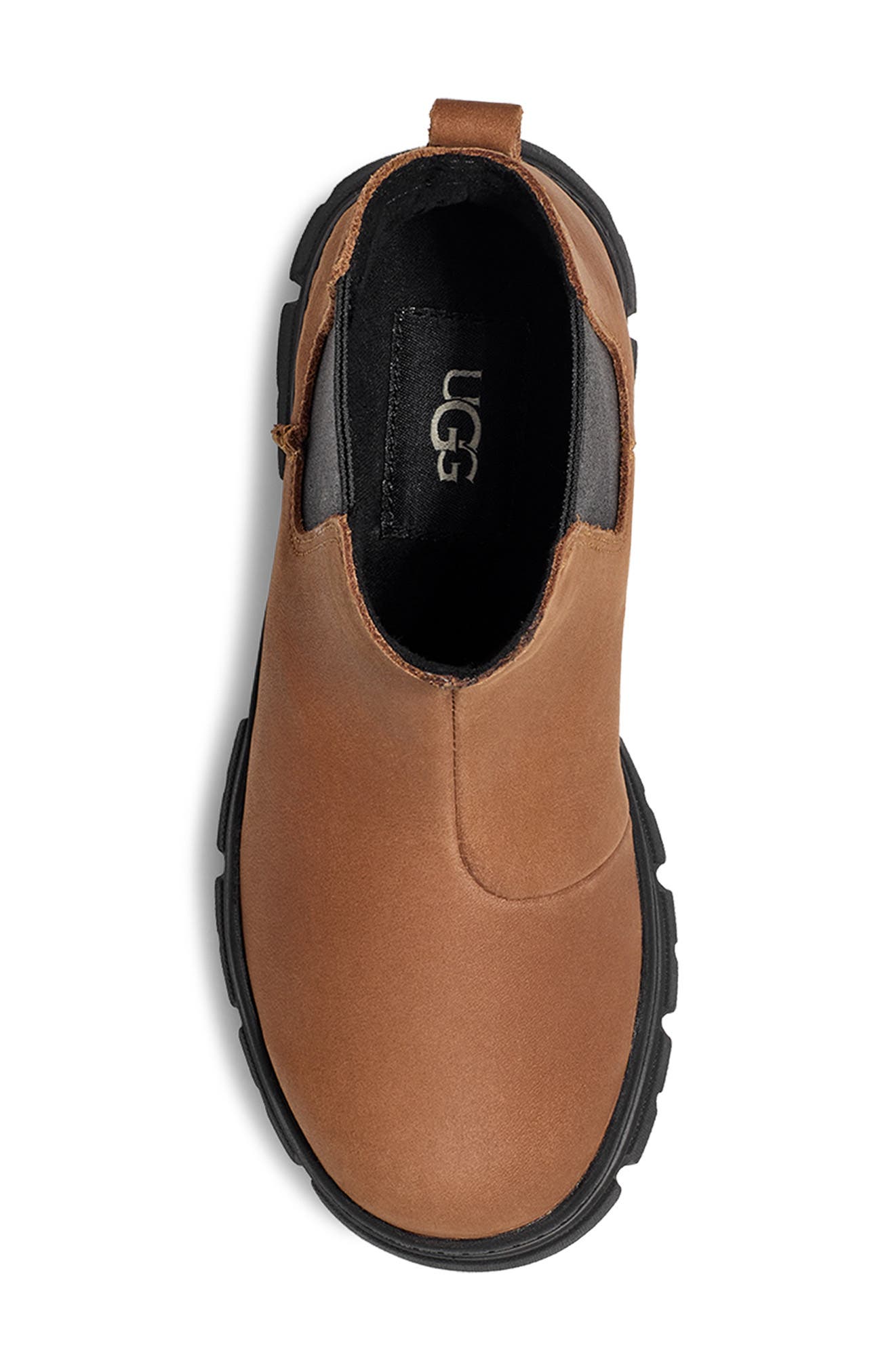 UGG<sup>®</sup> Kids' Ashton Waterproof Chelsea Boot, Alternate, color, Chestnut