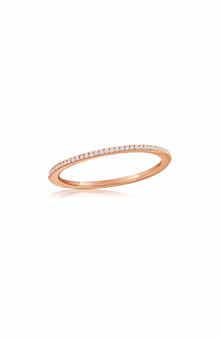 SUZY LEVIAN DIAMONDS 14K Rose Gold Diamond Ring - 0.06ct.