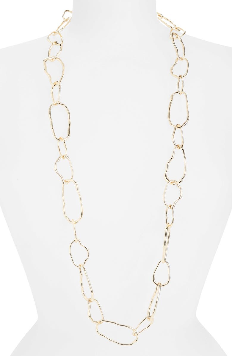Panacea Chain Link Necklace, Main, color, 