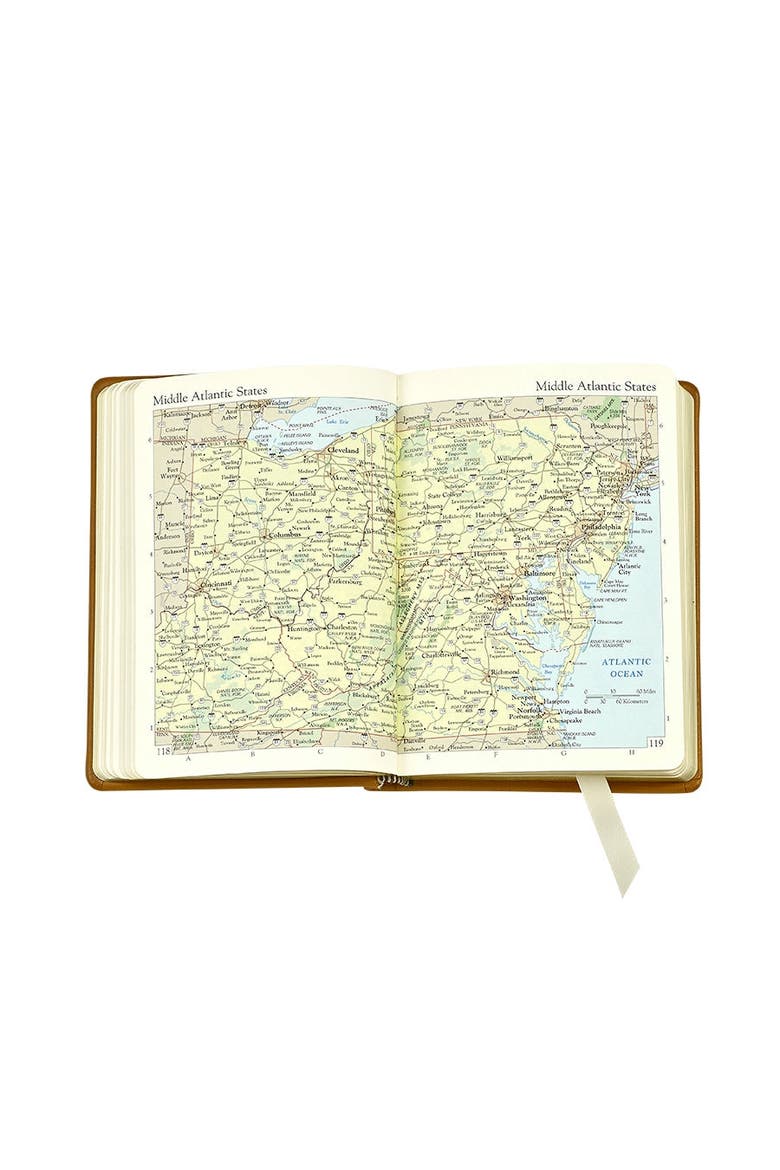 The Traveler's Atlas, Alternate, color, British Tan