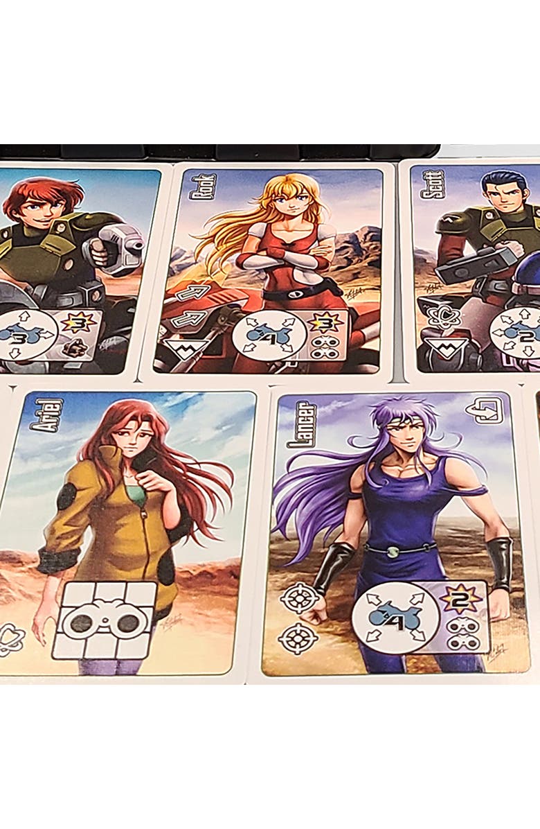 Strange Machine Games Robotech Cyclone Run, Ages 10+, Alternate, color, Multicolored