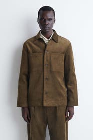 COS Cotton-corduroy Overshirt