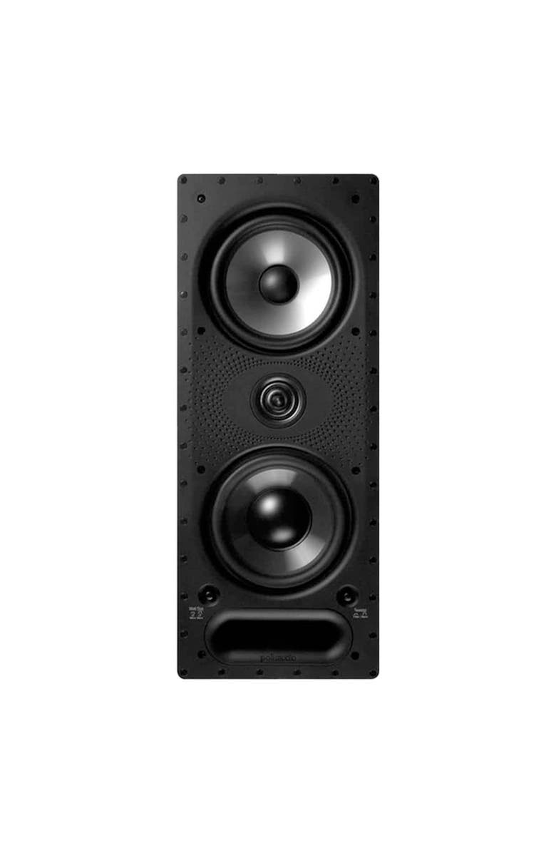 Polk Audio 265-LS Vanishing In Wall 3 Way Speakers, Alternate, color, White