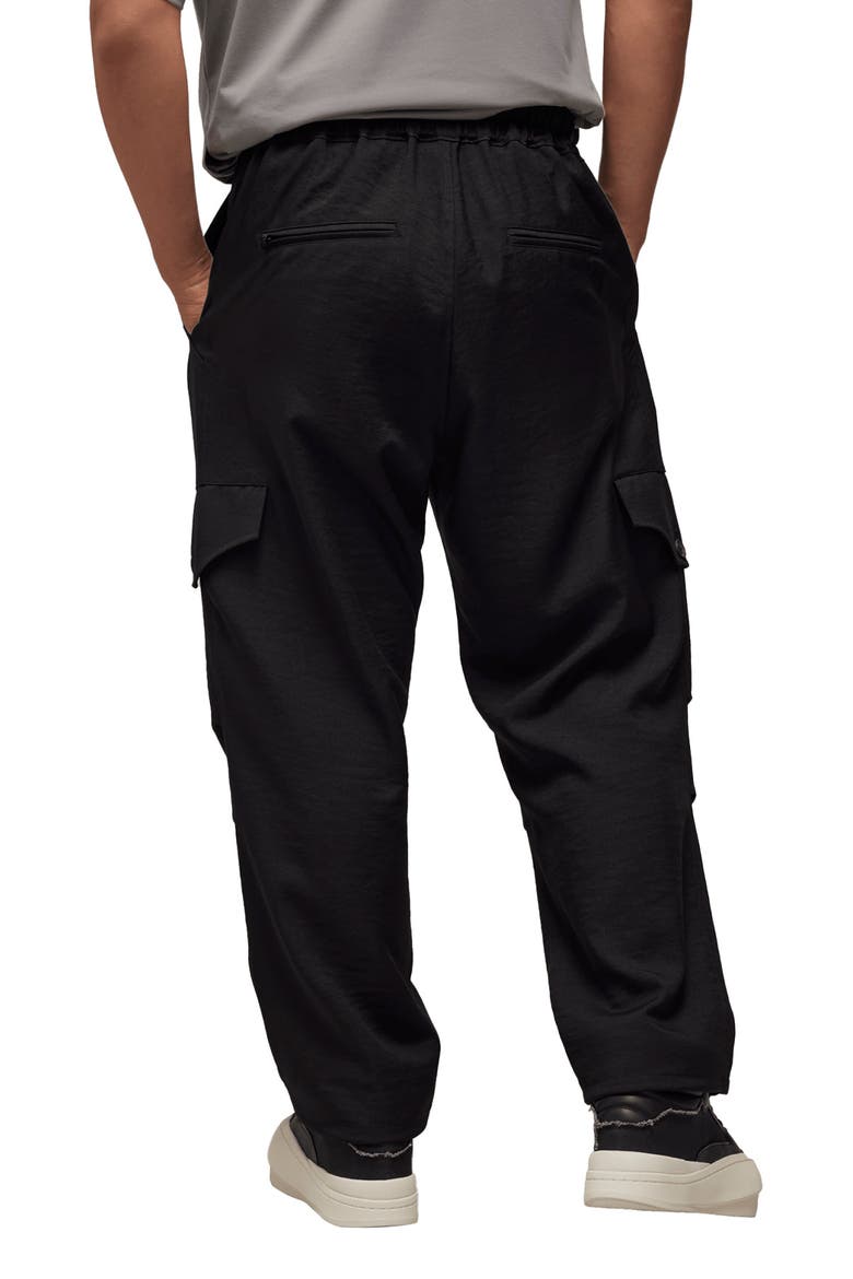 Recycled Polyester Twill Utility Pants, Alternate, color, BLACK