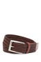 Leather Stretch Braid Belt