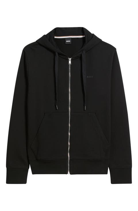 Spence Cotton French Terry Zip Hoodie