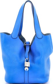 Pre-Owned Hermes Picotin Lock Bag Clemence MM
