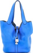 Pre-Owned Hermes Picotin Lock Bag Clemence MM