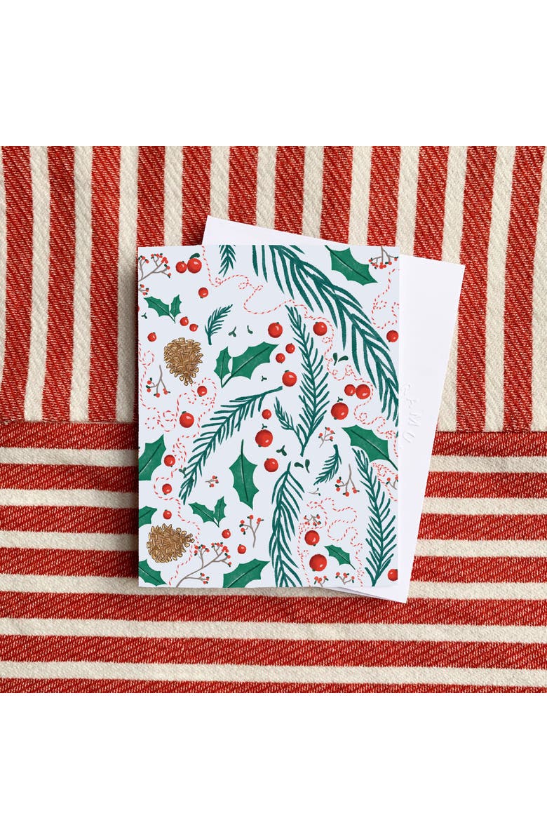 Ramus & Co Jolly Twine Greeting Card Pack Set, Alternate, color, 