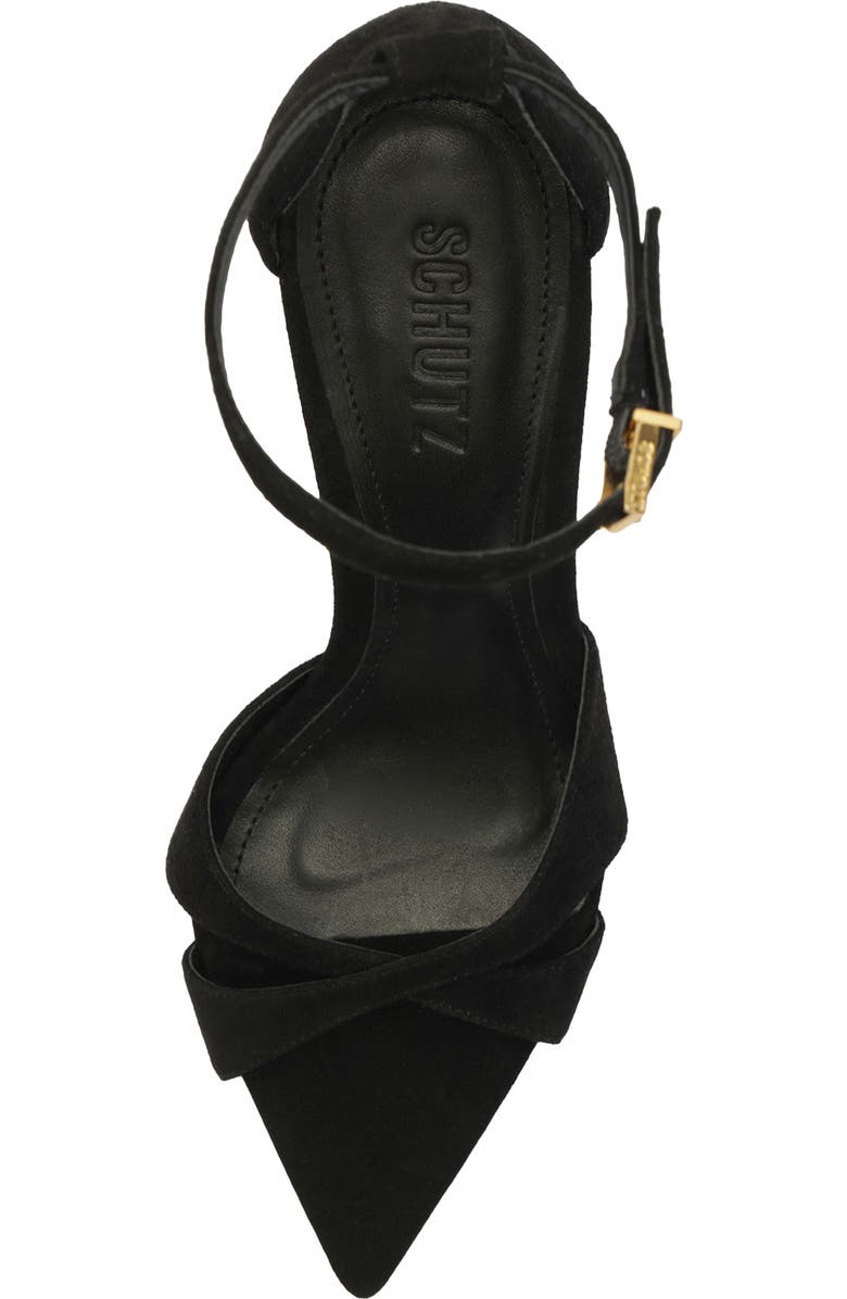 Schutz Hilda Leaf Pointed Toe d'Orsay Pump, Alternate, color,