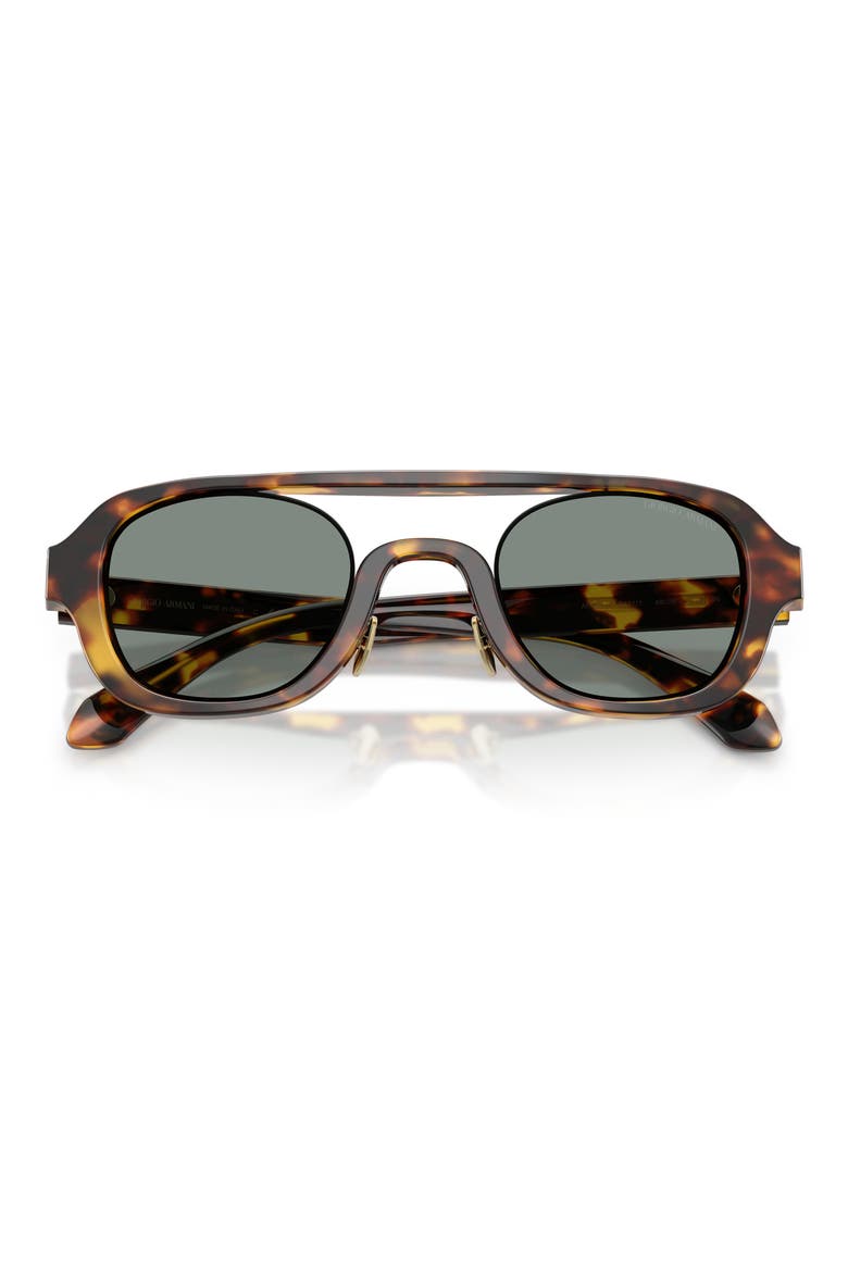 48mm Irregular Sunglasses, Alternate, color, BROWN TORTOISE / GREY