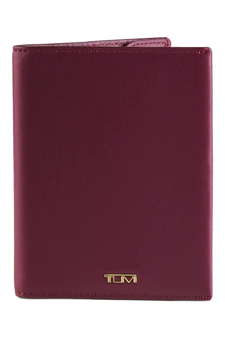 Nassau Passport Sleeve, Main, color, ROSEWOOD