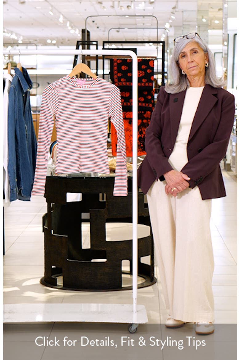 Corina Stripe Rib Top video