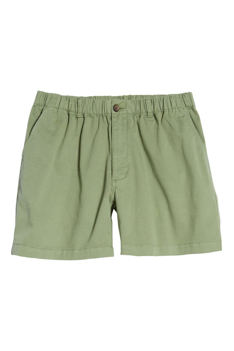 Snappers Elastic Waist 5.5 Inch Stretch Shorts, Alternate, color, HEDGE