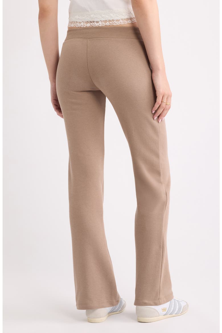 Bootcut Sweatpants, Alternate, color, BROWN TRAIL