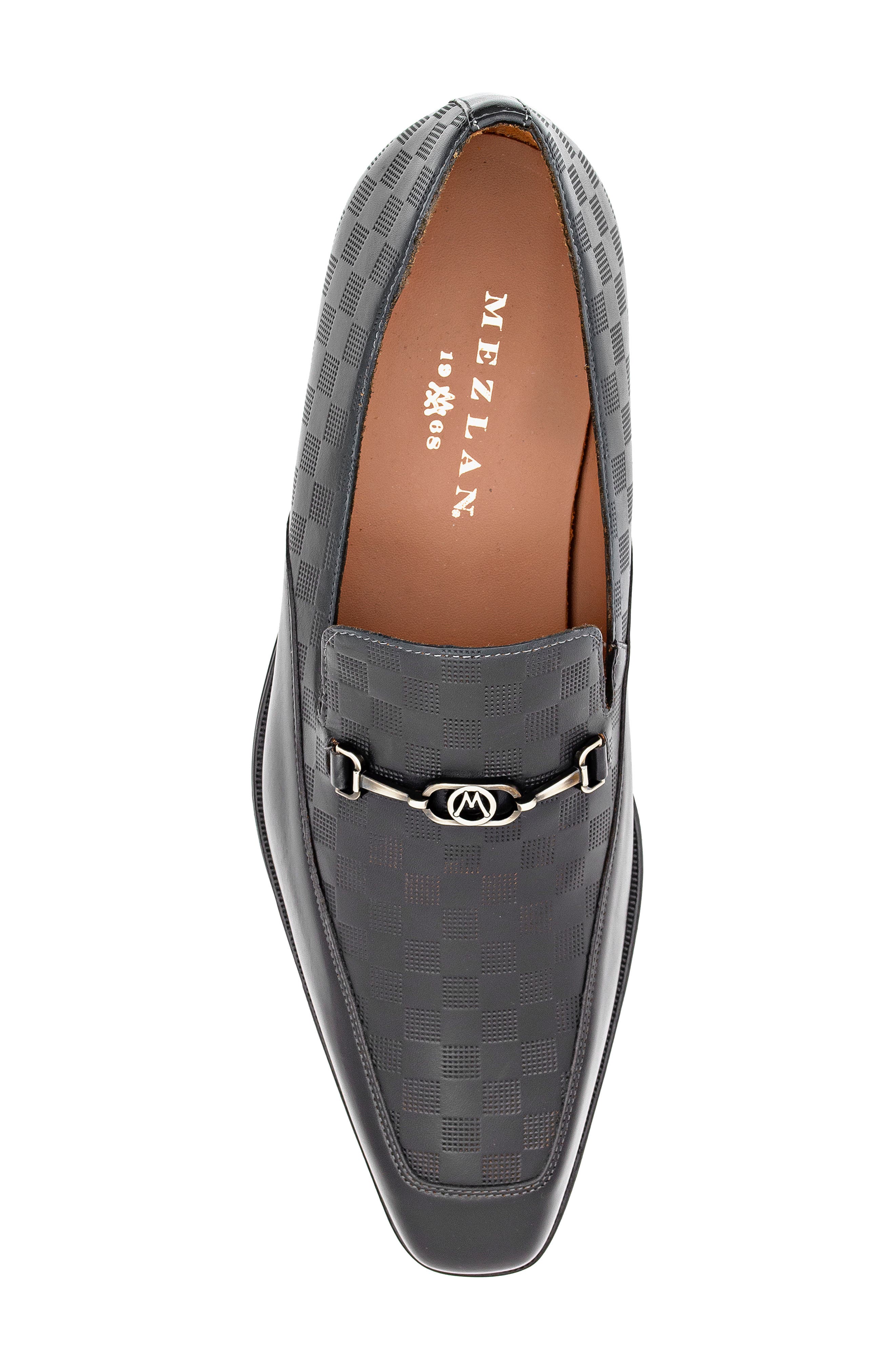 Mezlan Patina Bit Loafer, Alternate, color, Black