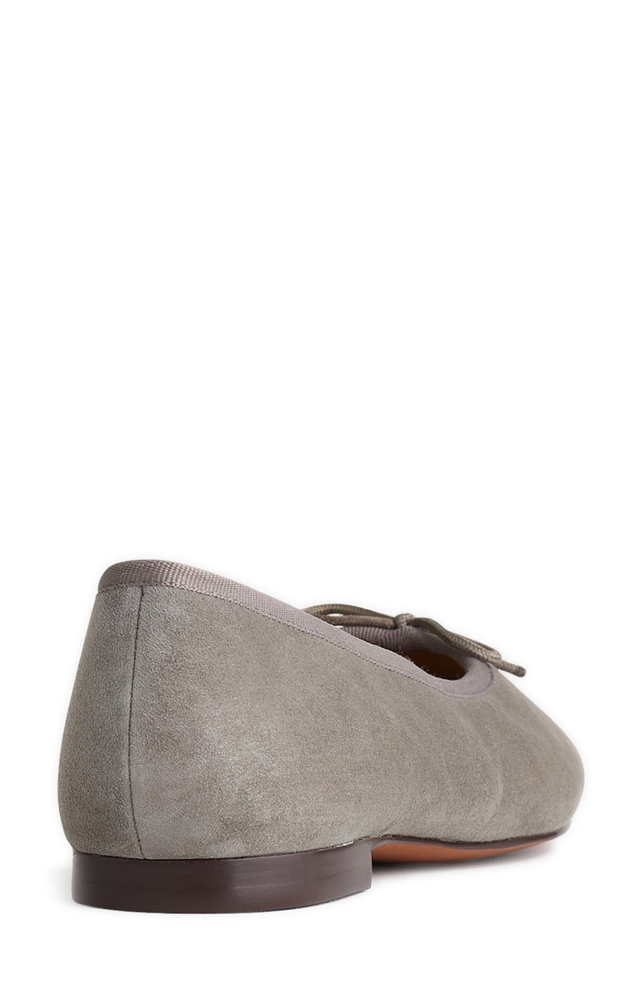 Madewell Francine Ballet Flat, Alternate, color, Pewter