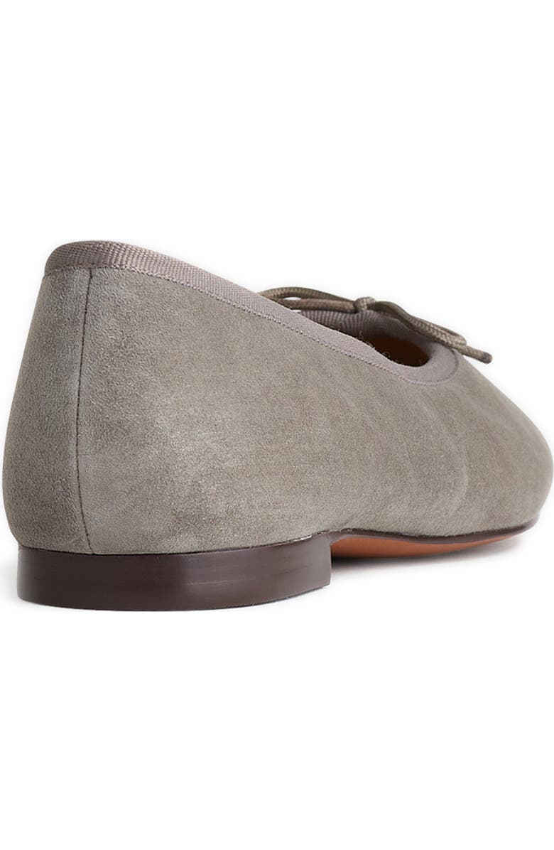 Madewell Francine Ballet Flat, Alternate, color, Pewter