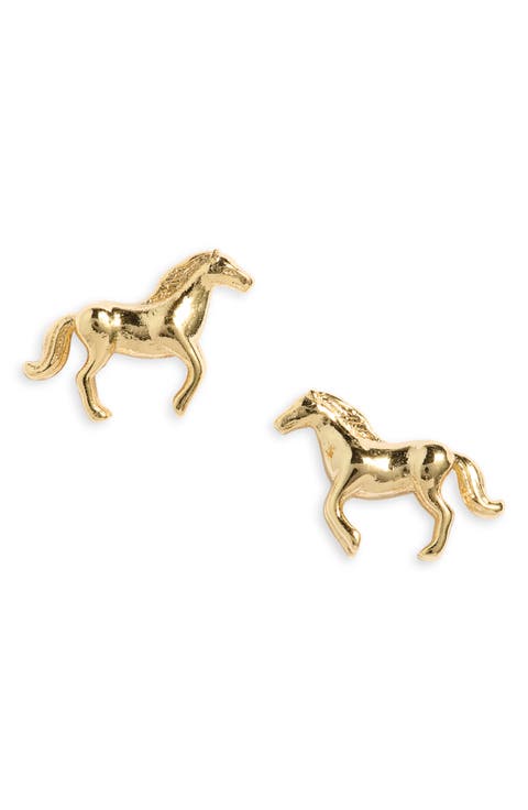 Dana Horse Stud Earrings