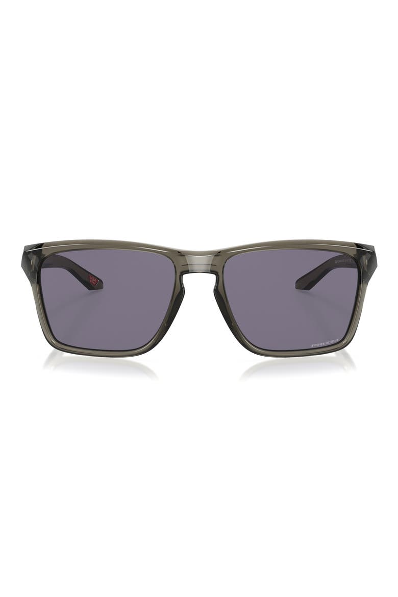 Sylas 57mm Prizm™ Rectangular Sunglasses, Main, color, GREY SMOKE