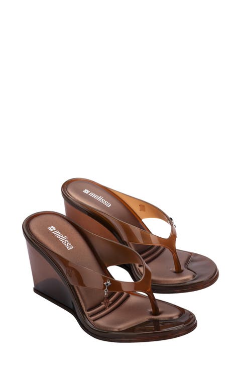 Nabeela Wedge Flip Flop