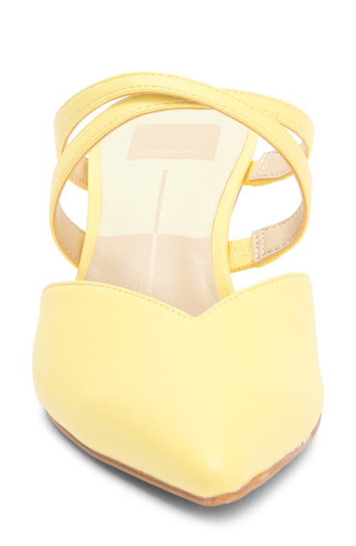 Dolce Vita Kenton Mule In Lemon Stella