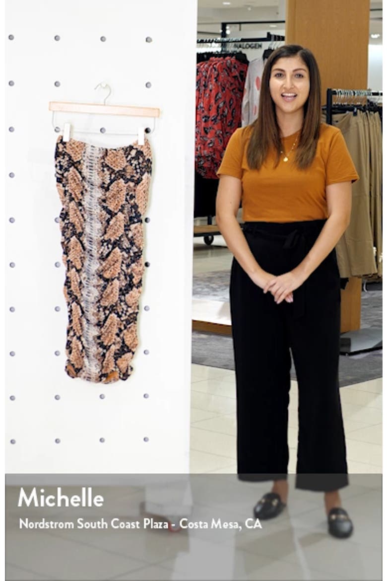 Venice Ruched Skirt video