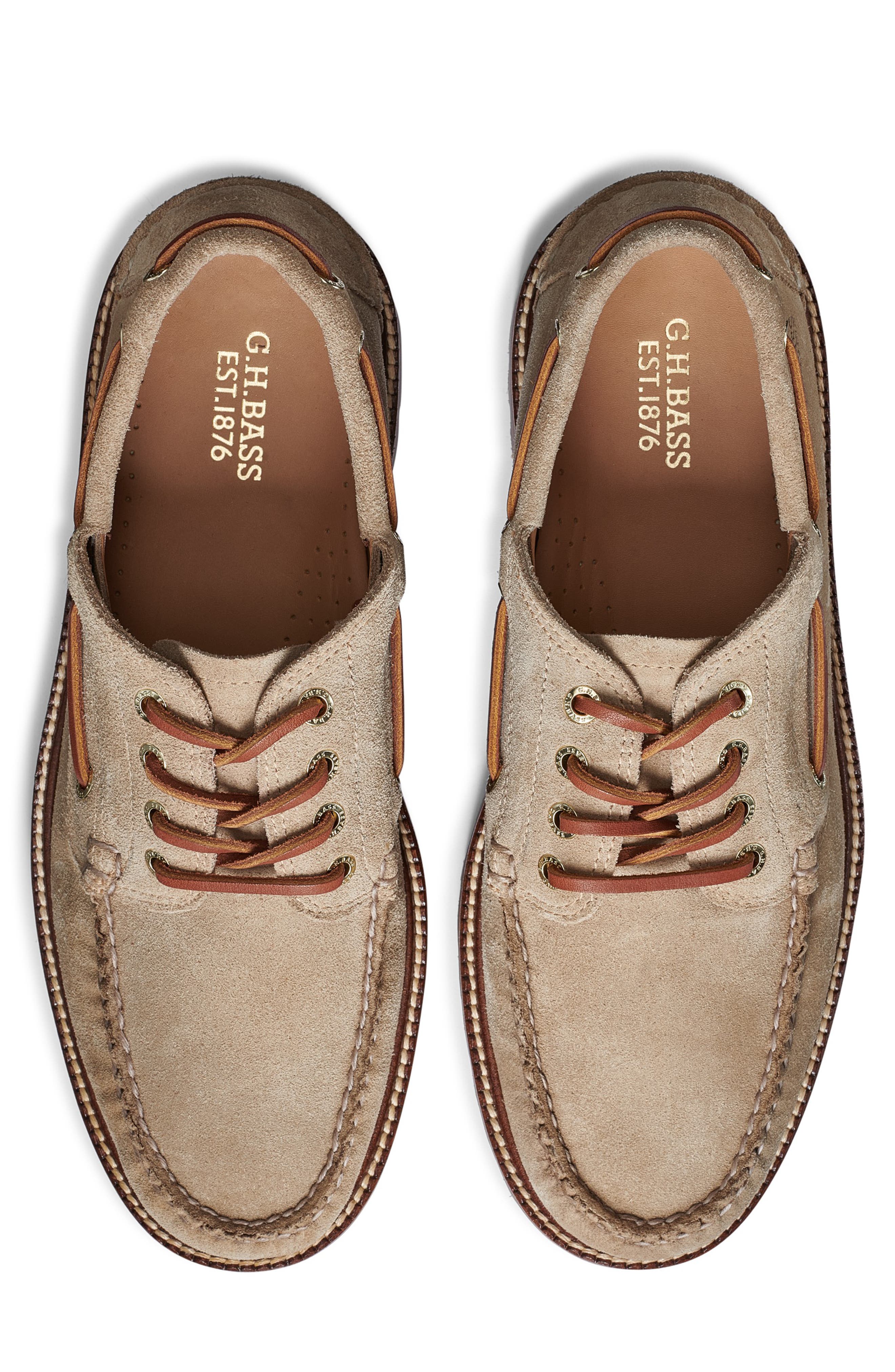 G.H.BASS Ranger Camp Moc Toe Super Lug Loafer (Men) | Nordstrom